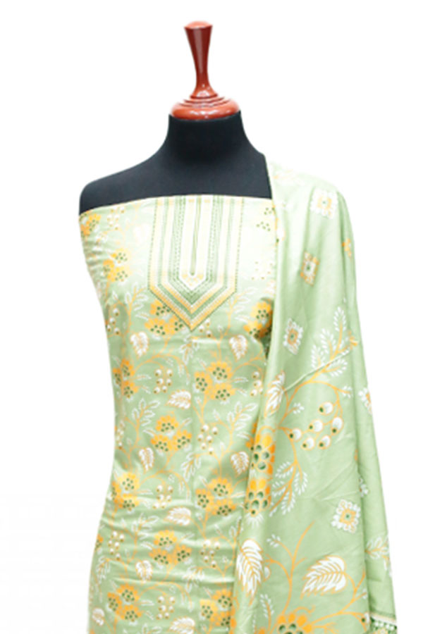 Al-Amin Lalazar Lawn'24 D#1837 (Apple Green)