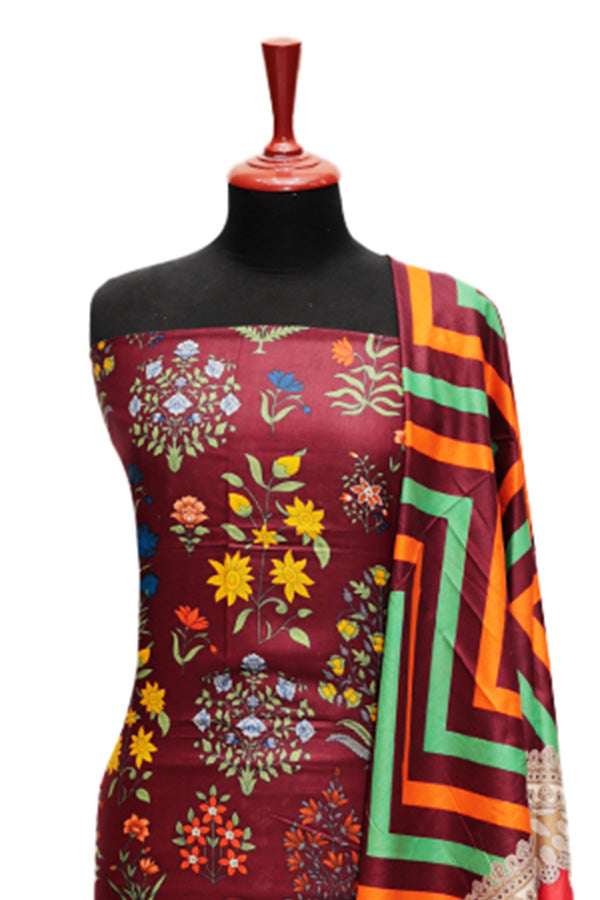 Al-Amin Lalazar Lawn'24 D#1829 (Maroon)