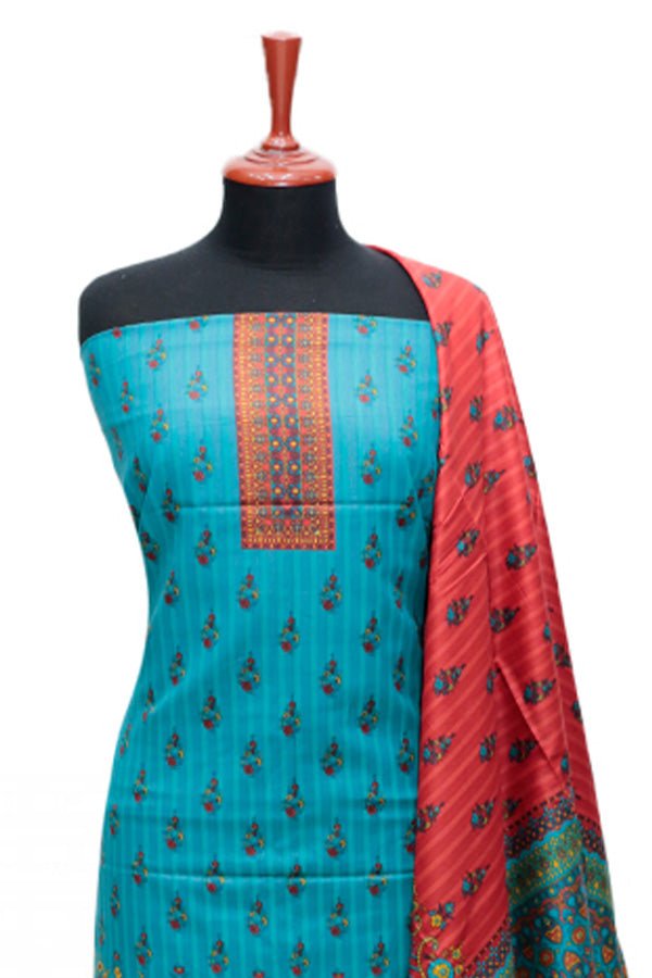 AL-Hamra Designer Lawn'24 D#35 (Ferozi)