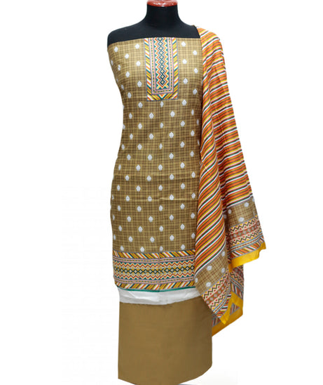 AL-Hamra Designer Lawn'24 D#4 (M Green)