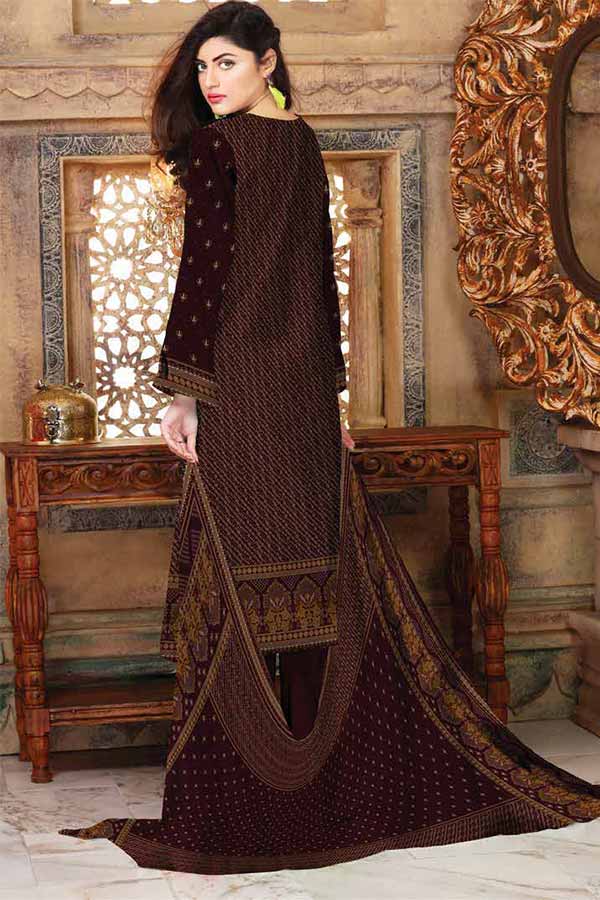 Al-Hamra Designer Lawn`22 D#416 D Purple