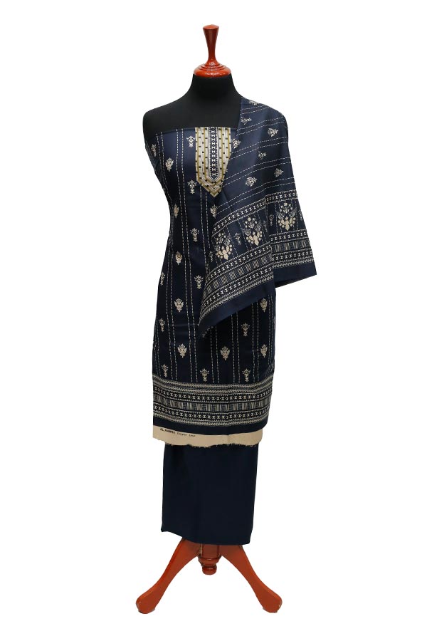 Al Hamra Designer Linen`22 D#311 N-Blue