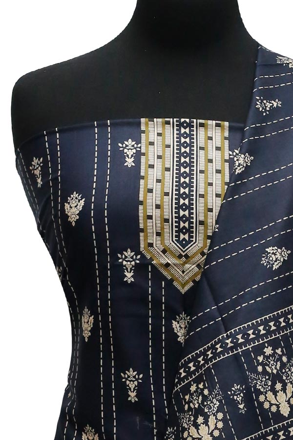Al Hamra Designer Linen`22 D#311 N-Blue