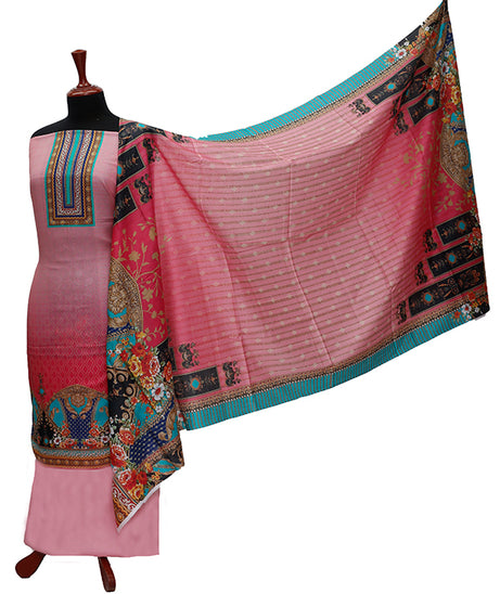 Al-Hamra Gul Jaan D/Lawn`21 D#13336 (Pink)