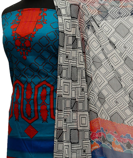 Al Hamra Gul Lawn C/Dupatta`21 D#509 (Sea Green)