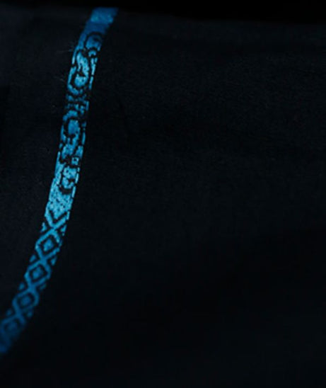 Al Karam Gold Cotton (D Navy)