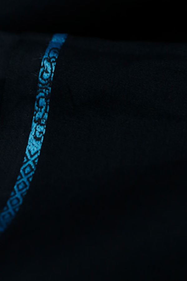 Al Karam Gold Cotton (D Navy)