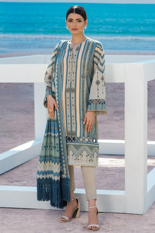 AL Karam S/S Lawn`21 SS#36.1 (Turquoise)