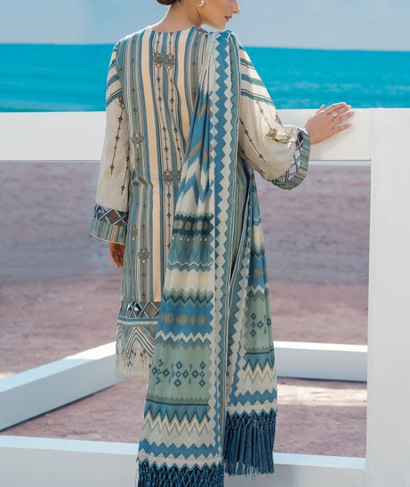 AL Karam S/S Lawn`21 SS#36.1 (Turquoise)