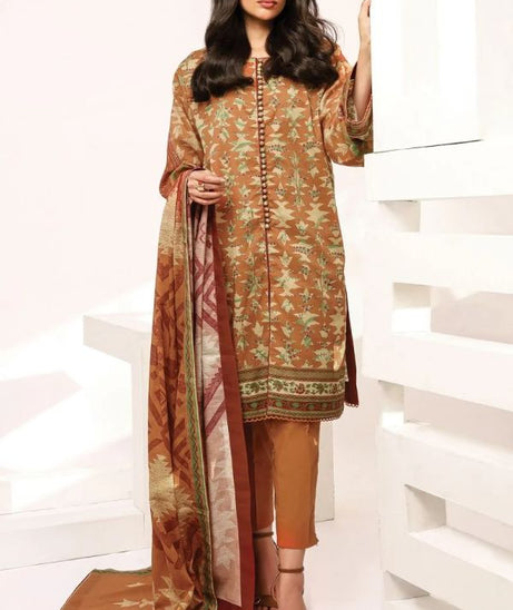Al Karam S/S Lawn'21 SS#7.1 V#2 Rust