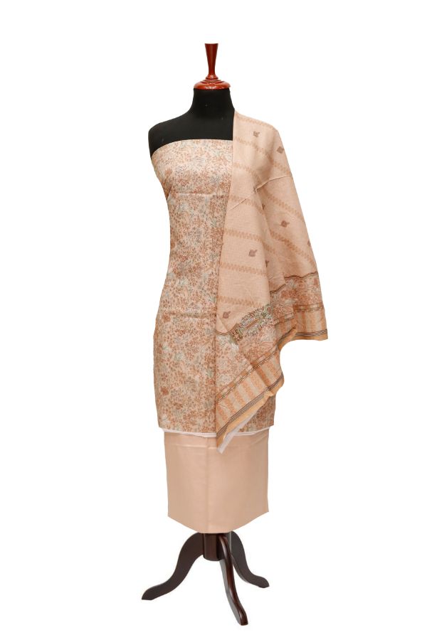Al Rashid D/Civic Voile Lawn`23 D#574 Peach