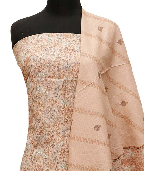 Al Rashid D/Civic Voile Lawn`23 D#574 Peach