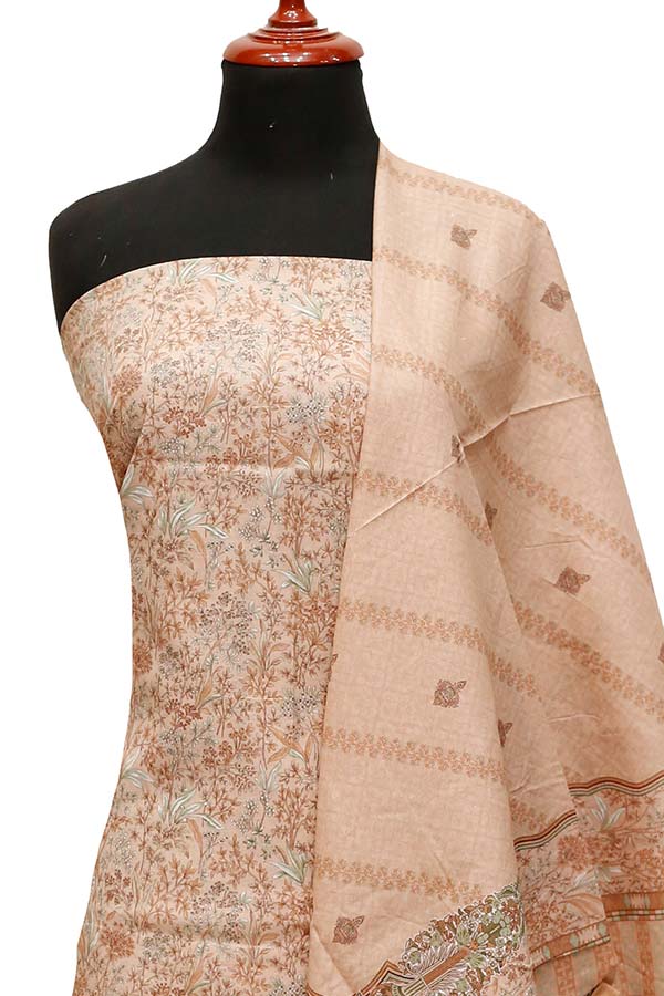 Al Rashid D/Civic Voile Lawn`23 D#574 Peach