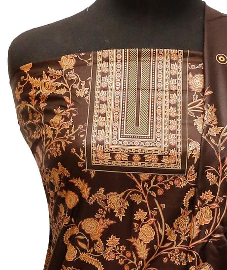Al Rashid Gold Linen`22 D#568 Chocolate