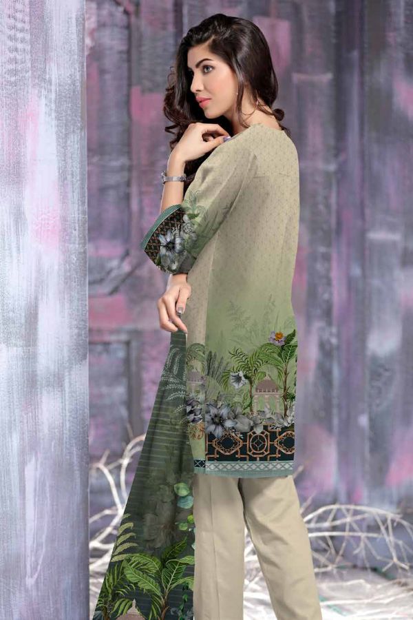 Al Rauf D/Emb Print Lawn`22 D#22263 (L Skin)