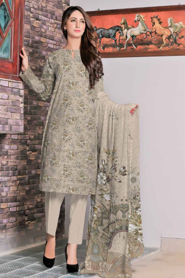 Al Rauf D/Emb Print Lawn`22 D#22324 (L Skin) – Tradition Stores
