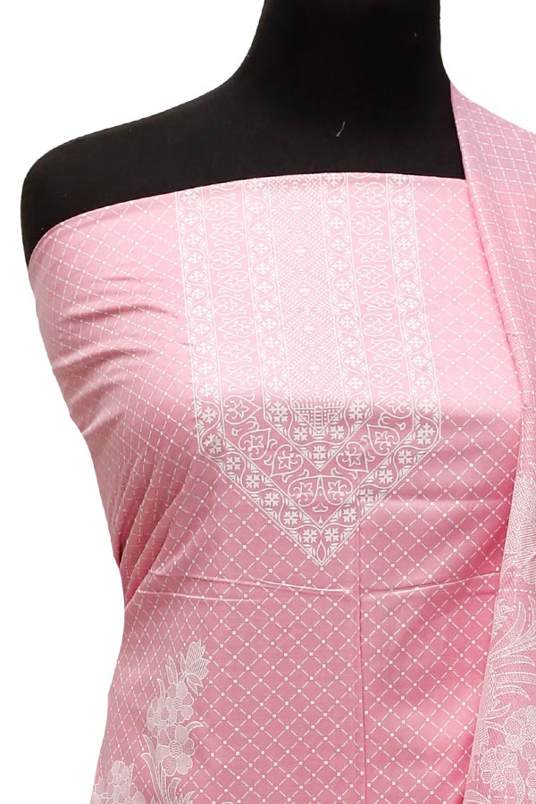 Al-Rauf Print Lawn'22 D#1113 Pink