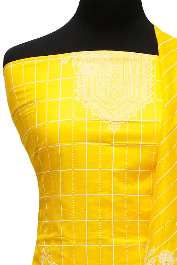 Al-Rauf Print Lawn'22 D#1114 Yellow