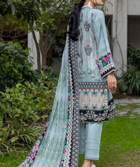 Al Zohaib Anum Lawn`22 D#7013 L Ferozi