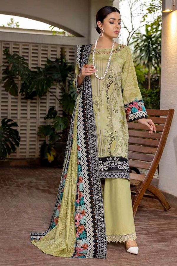 Al Zohaib Anum Lawn`22 D#7013 Pista