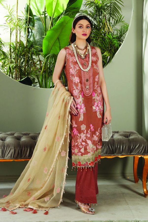 Al Zohaib Premium Lawn`21 D#08