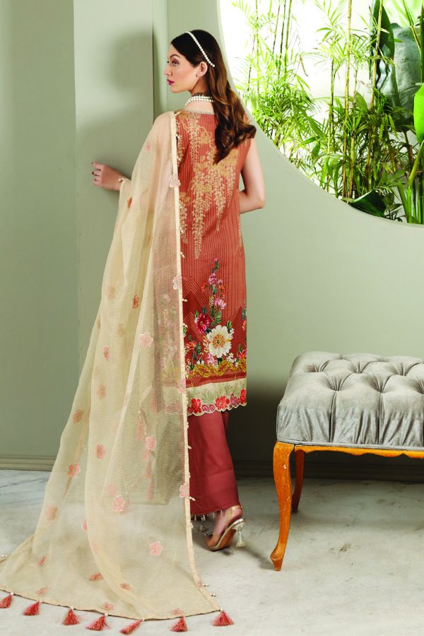 Al Zohaib Premium Lawn`21 D#08