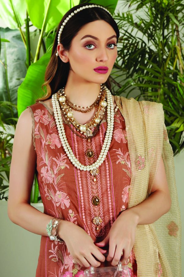 Al Zohaib Premium Lawn`21 D#08