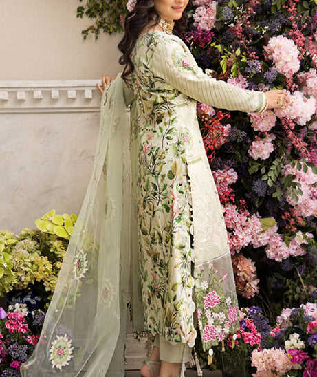 Al-Zohaib Mahiymaan Luxury Lawn`23 D#01