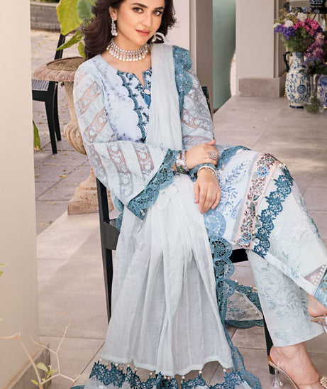 Al-Zohaib Mahiymaan Luxury Lawn`23 D#06