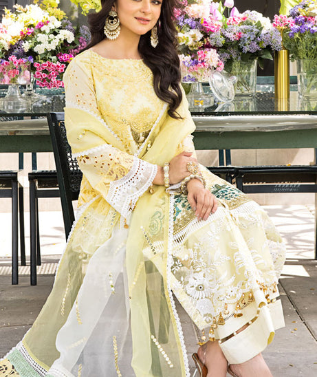 Al-Zohaib Mahiymaan Luxury Lawn`23 D#07