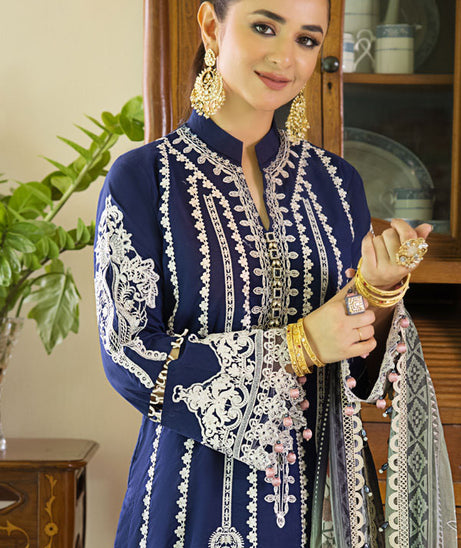 Al-Zohaib Mahiymaan Luxury Lawn`23 D#08