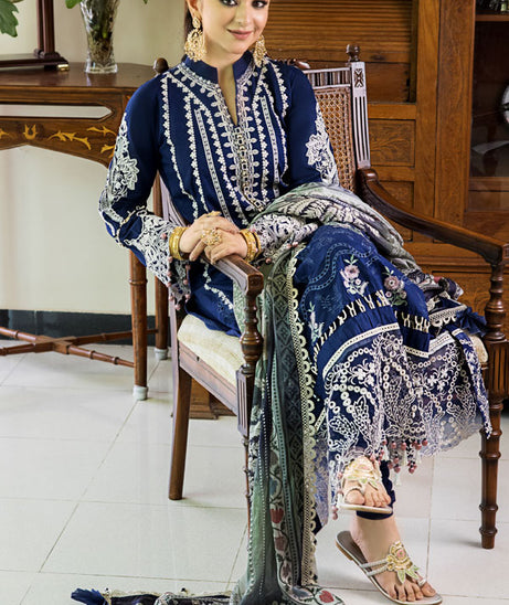 Al-Zohaib Mahiymaan Luxury Lawn`23 D#08