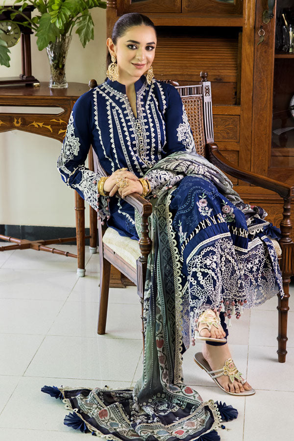 Al-Zohaib Mahiymaan Luxury Lawn`23 D#08