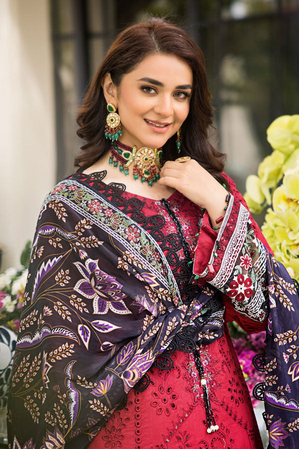 Al-Zohaib Mahiymaan Luxury Lawn`23 D#10