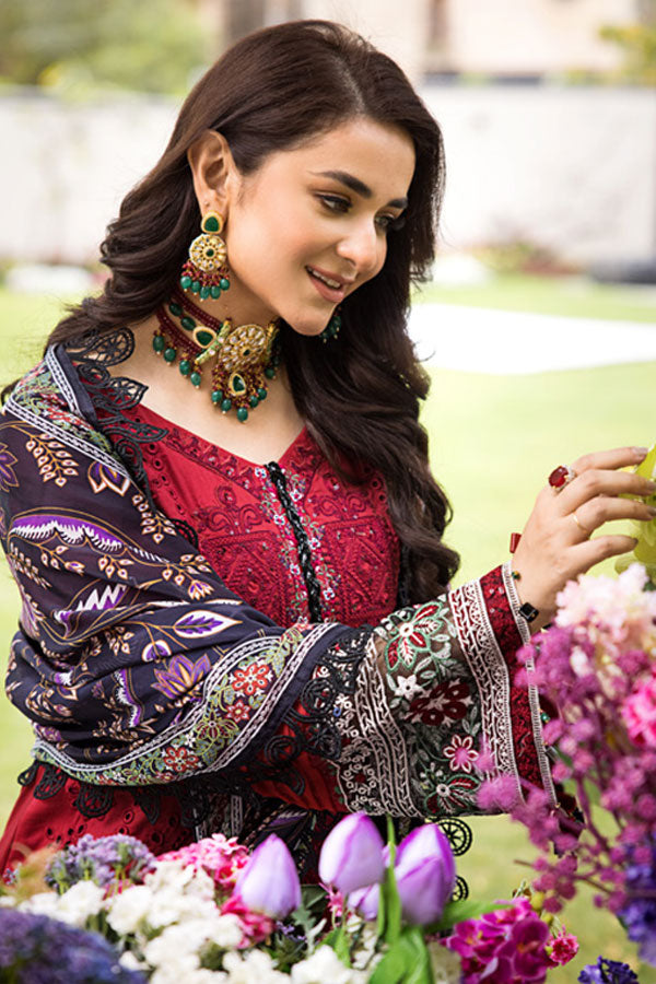 Al-Zohaib Mahiymaan Luxury Lawn`23 D#10