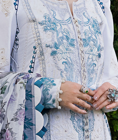 Al-Zohaib Mahiymaan Luxury Lawn`23 D#11