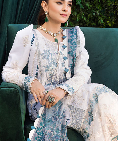 Al-Zohaib Mahiymaan Luxury Lawn`23 D#11