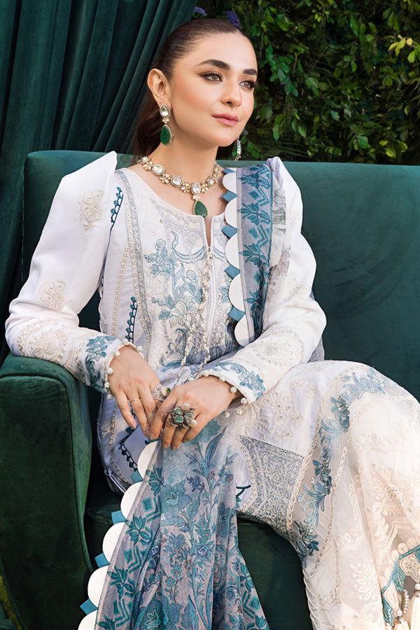 Al-Zohaib Mahiymaan Luxury Lawn`23 D#11