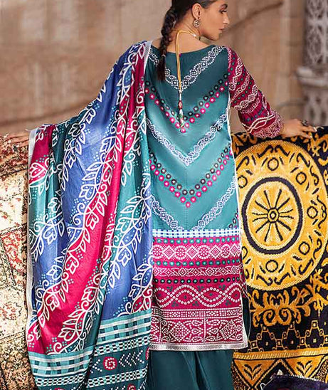 Al-Zohaib Monsoon Print Lawn'22 D#2 D Zink