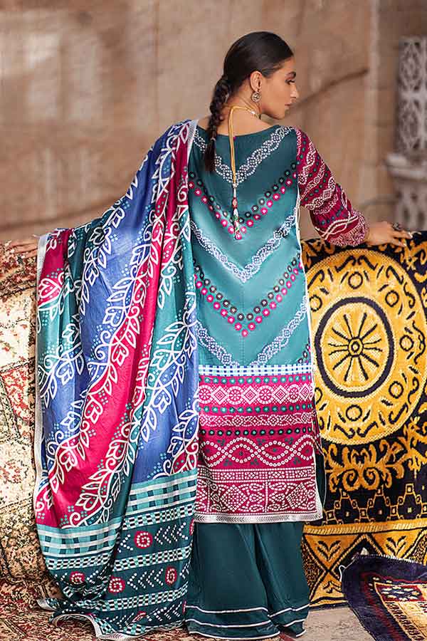 Al-Zohaib Monsoon Print Lawn'22 D#2 D Zink