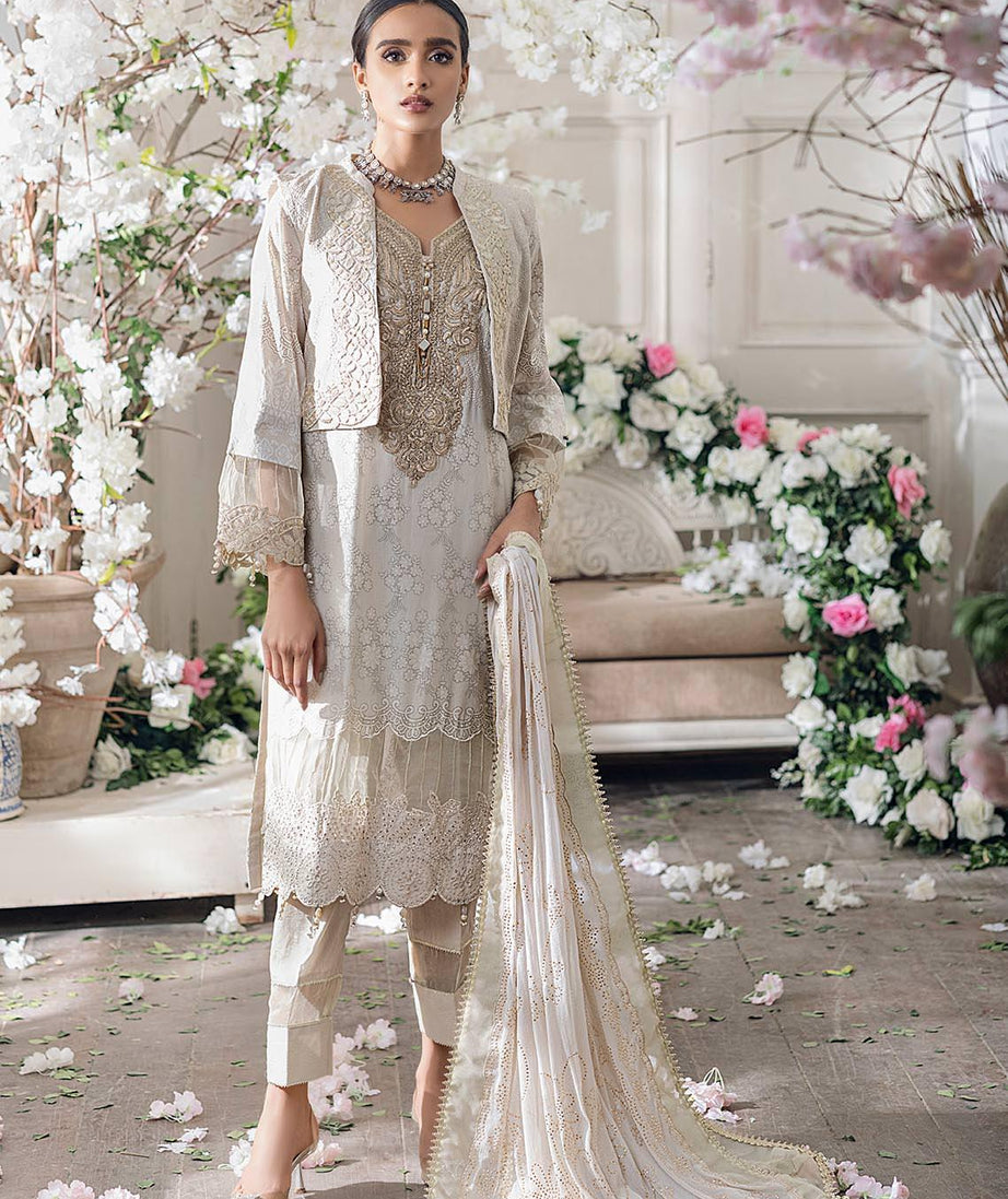 Al Zohaib Parizeh Premium Chikankari`21 D#04