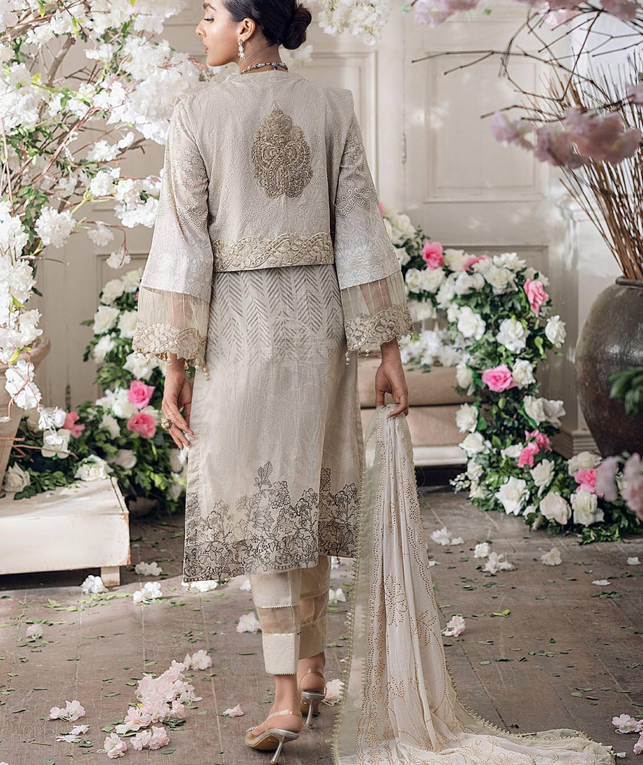 Al Zohaib Parizeh Premium Chikankari`21 D#04