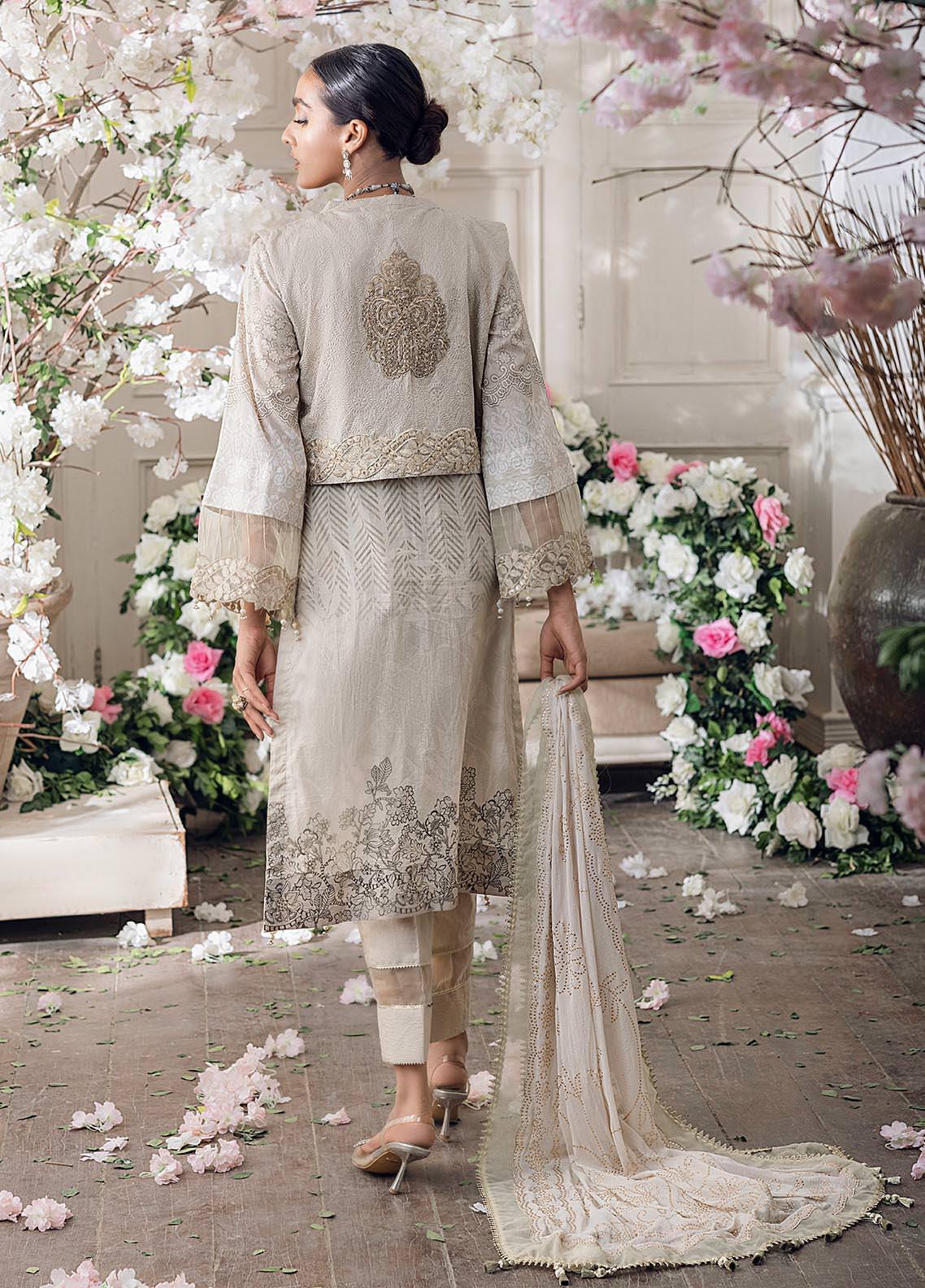 Al Zohaib Parizeh Premium Chikankari`21 D#04