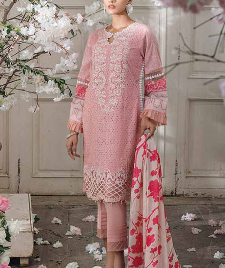 Al Zohaib Parizeh Premium Chikankari`21 D#01