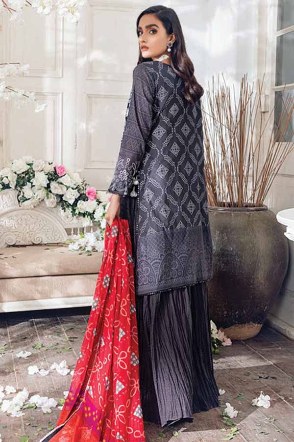 Al Zohaib Parizeh Premium Chikankari`21 D#05