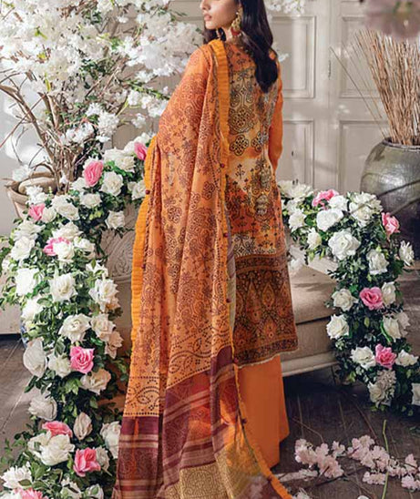 Al Zohaib Parizeh Premium Chikankari`21 D#06