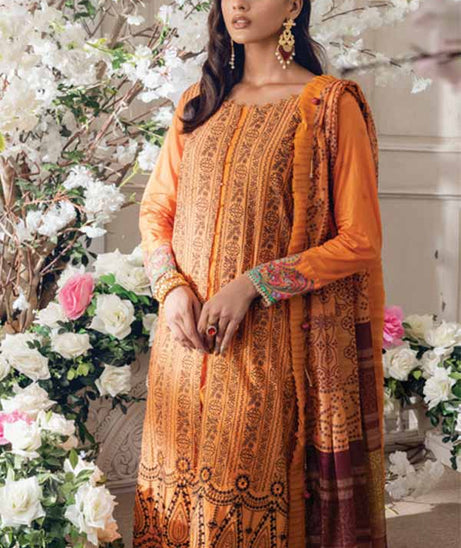 Al Zohaib Parizeh Premium Chikankari`21 D#06