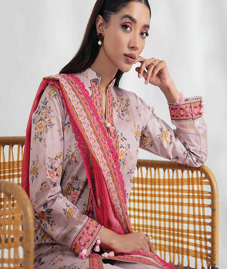 Al-Zohaib Colors D-Lawn`25 Vol-2 D#10