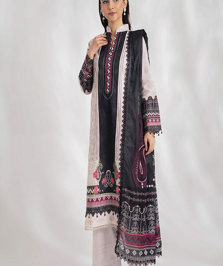 Al-Zohaib Colors D-Lawn`25 Vol-2 D#07