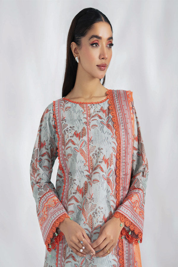 Al-Zohaib Colors D-Lawn`25 Vol-2 D#08